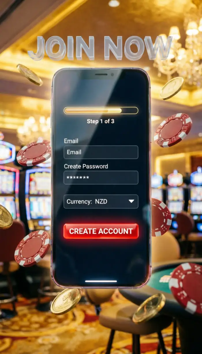bCasino Register